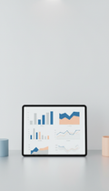 Tablet Analytics Dashboard with Real-Time Insights